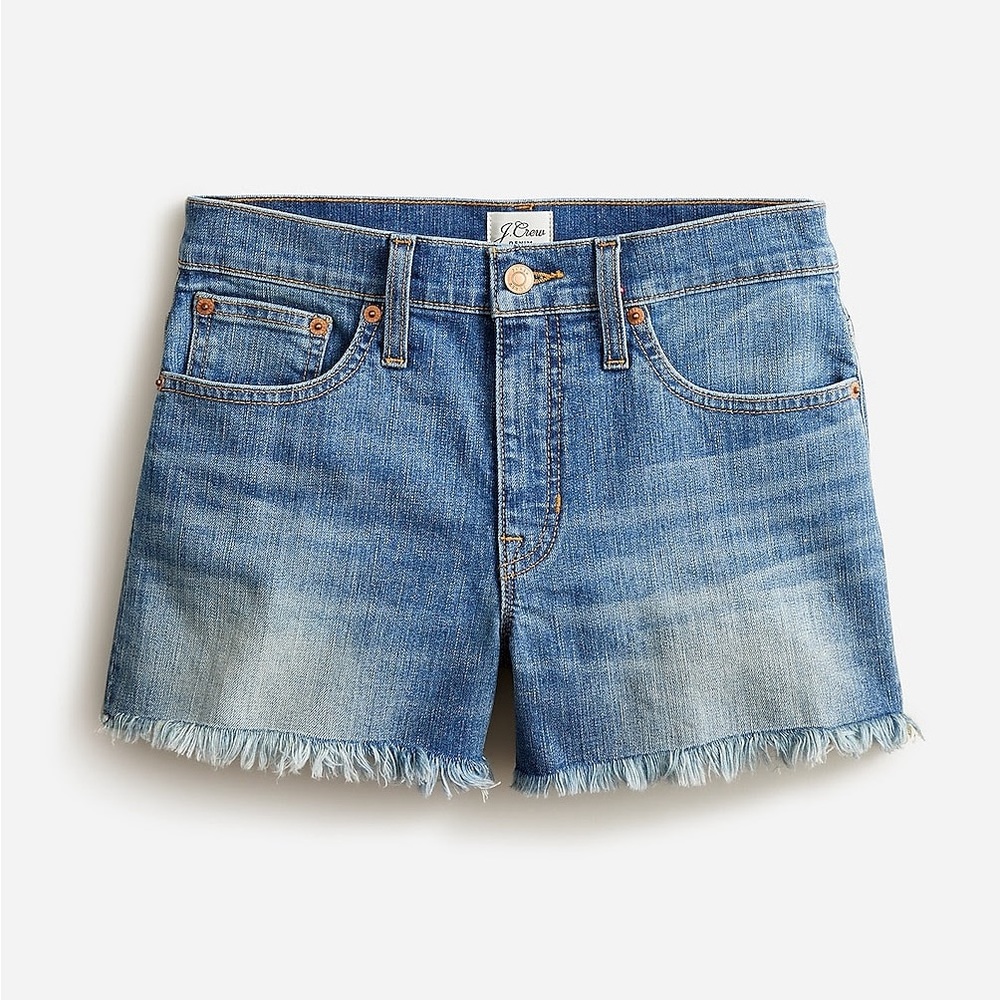 J crew mid rise short, squash wash, NWT